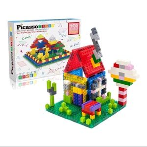 PicassoTiles 259pcs Magnetic Tile Building Brick Block Combo Set, Best Selling